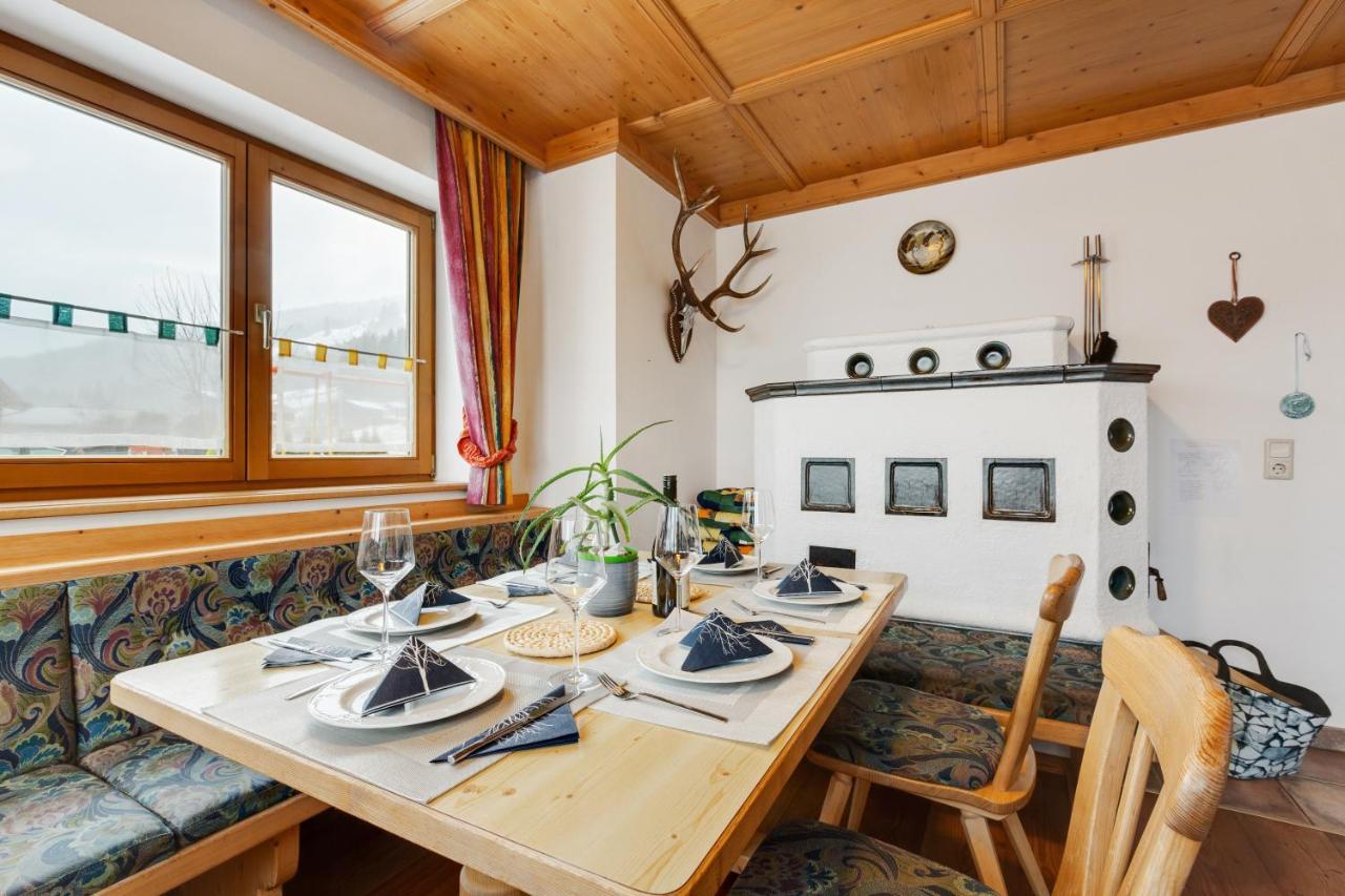 Ski In - Ski Out Panoramaferienhaus Breitmoos Neben Mittelstation Миттерзилль Экстерьер фото