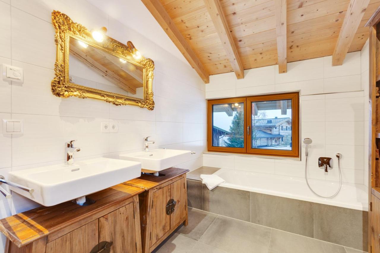 Ski In - Ski Out Panoramaferienhaus Breitmoos Neben Mittelstation Миттерзилль Экстерьер фото