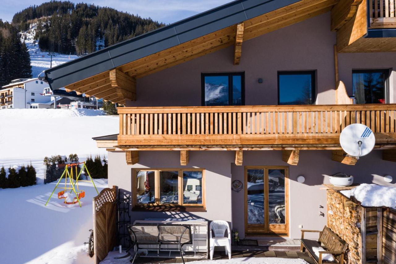 Ski In - Ski Out Panoramaferienhaus Breitmoos Neben Mittelstation Миттерзилль Экстерьер фото